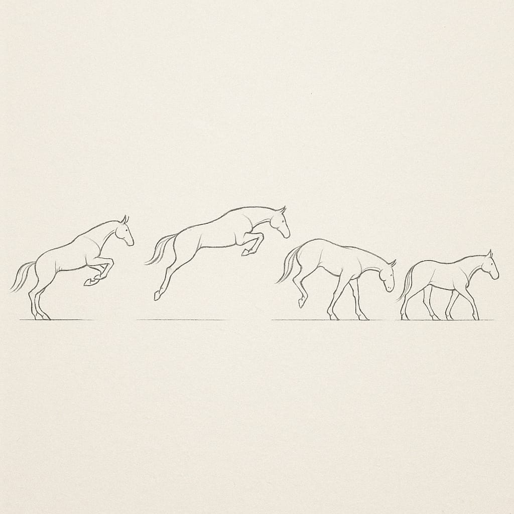 Horse Jump Animation Keyframes