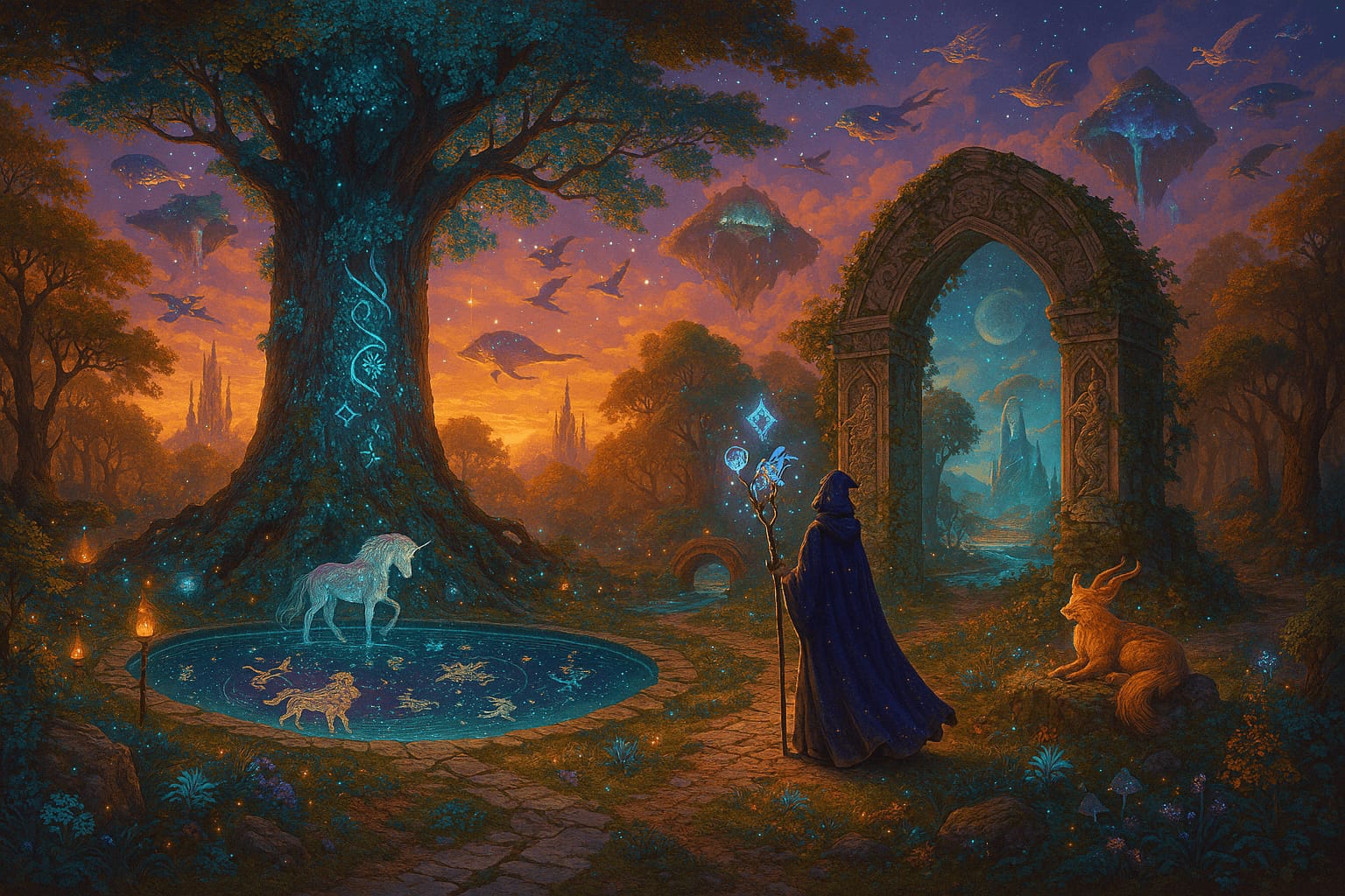Fantasy Dreamscape Environment