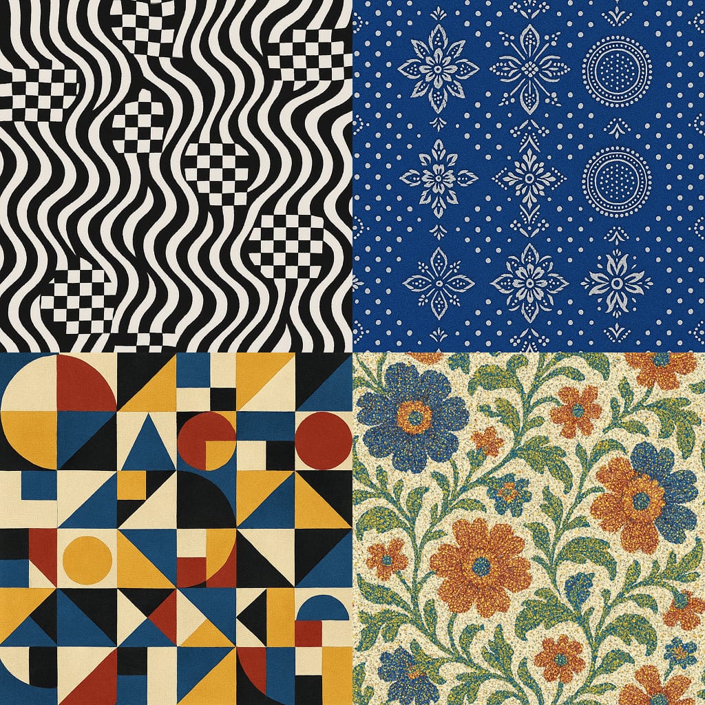Repeatable Textile Pattern